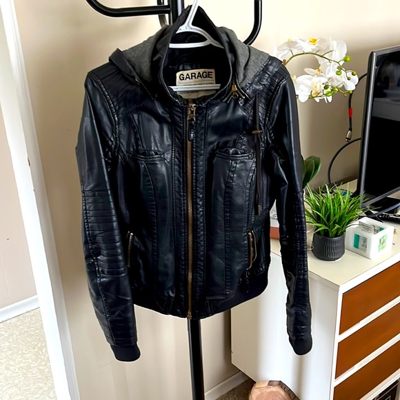 Faux Leather Jacket - Picture 2 of 4